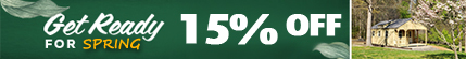 Old Hickory Buildings' March Get Ready For Spring Sale - 15% OFF