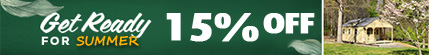 Old Hickory Buildings' Get Ready For Summer Sale - 10% OFF