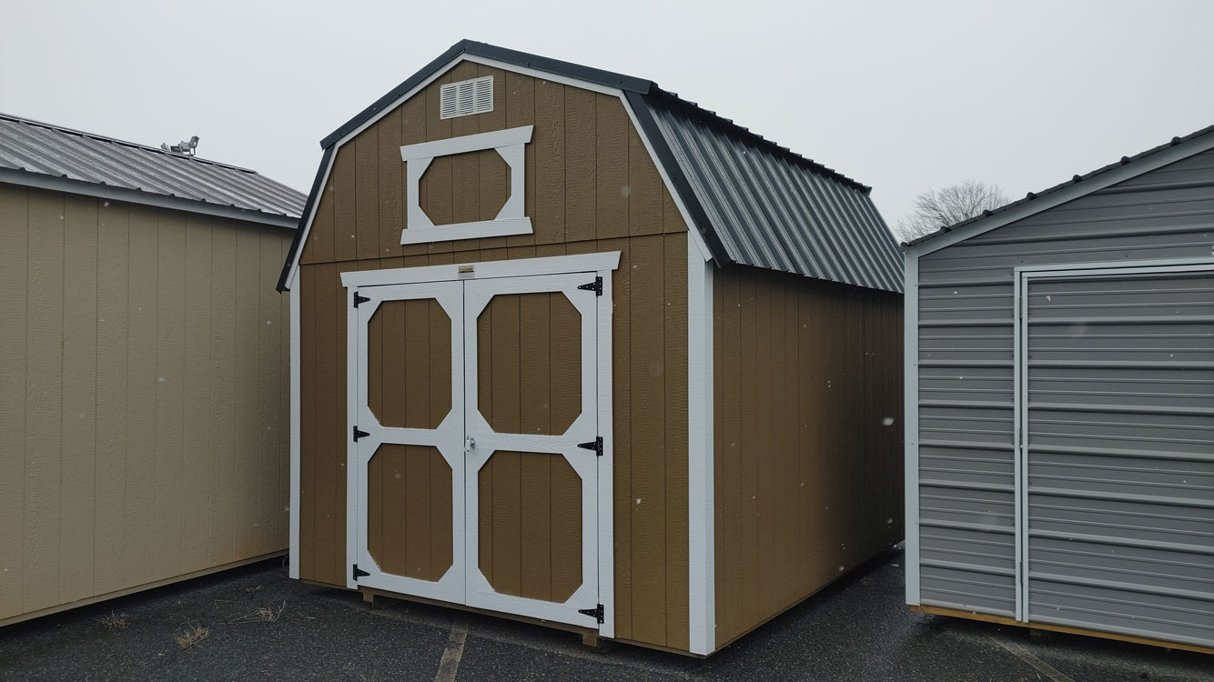 10' x 12' Buckskin Lofted Barn Storage Shed