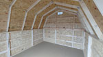 10' x 12' Grey Shadow Economy Barn Storage Shed