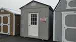 8' x 10' Gap Gray A-Frame Utility Storage Shed