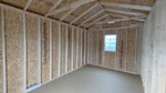 10' x 16' Navajo White A-Frame Utility Storage Shed