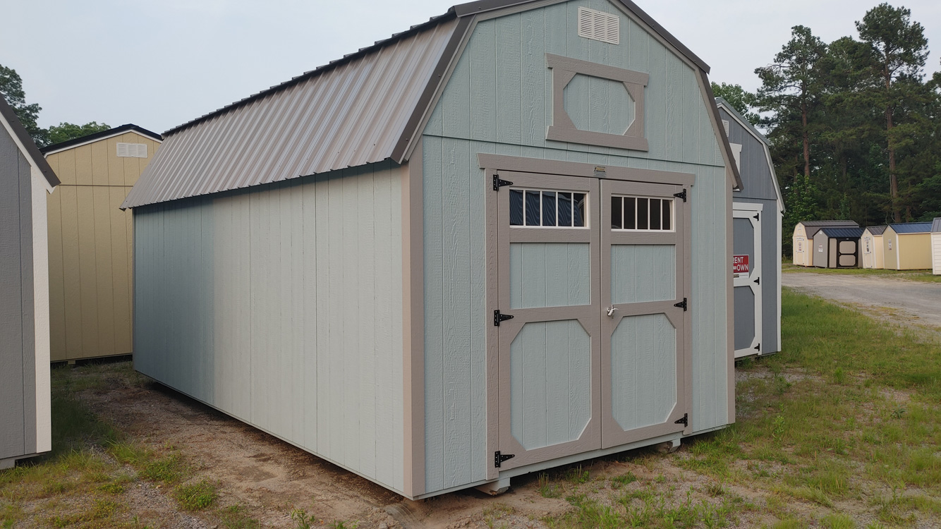 10' x 20' Breezy Lofted Barn Storage Shed
