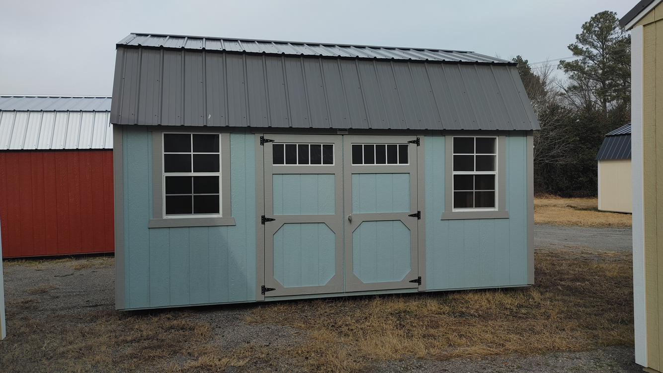10' x 16' Breezy Side Lofted Barn Storage Shed