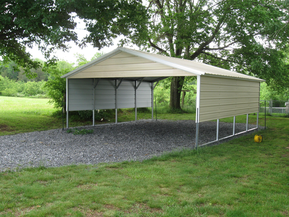 A-Frame Vertical Roof Carport